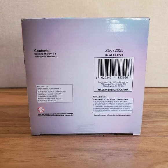 Disney’s 100 Years Dancing Mickey Mouse 9-Inch Dancing Toy Statue - New in Box - Picture 9 of 9